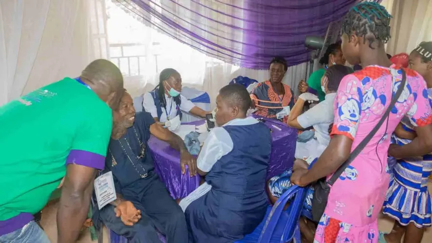 Chizoba Adeniran Foundation Akokwa Healtfair Day1-2024